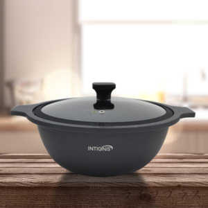 英國INTIGNIS大理石鑄造萬用砂鍋32cm   *團購現貨特價: NT$1299